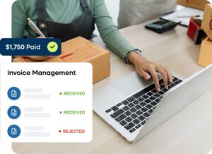 Capture invoices from multiple sources for Retail & Consumer Product — widget examples