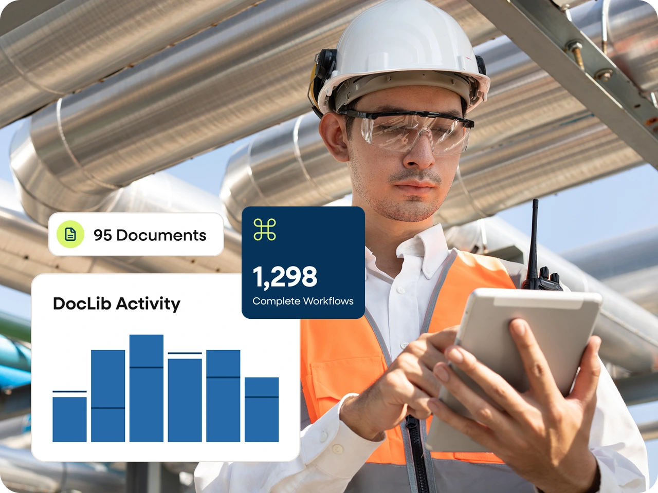 DocLib solutions for Chemical & Energy industry — widget examples