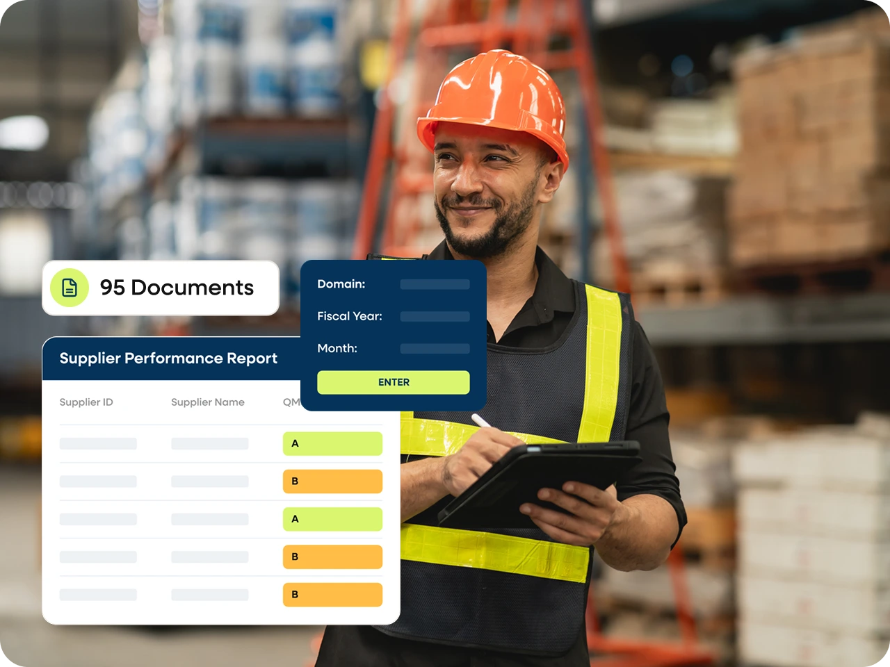 Distribution & Supply Chain — widget examples