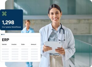 ERP-aligned workflows for Medical Device & Life Sciences — widget examples