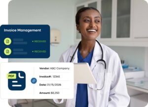Invoice capture and processing for Medical Device & Life Sciences — widget examples