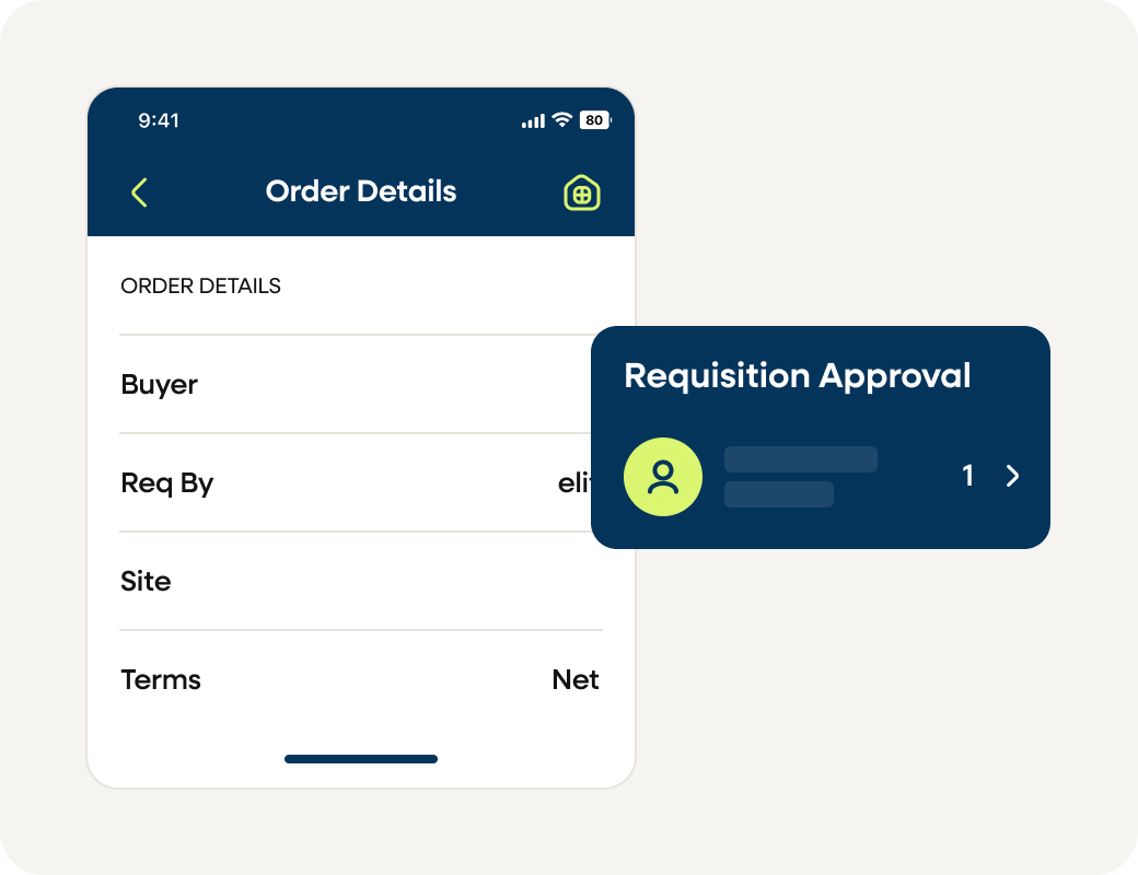 Keep purchasing moving, even when teams aren’t in the ERP DocLib product shot