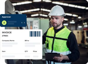 Route approvals based on real-world workflows for Hardware & Industrial Equipment — widget examples