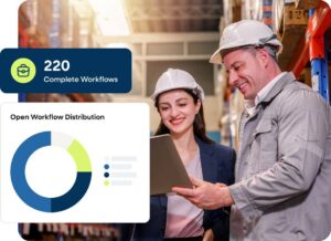 Route approvals and exception handling for Distribution & Supply Chain — widget examples