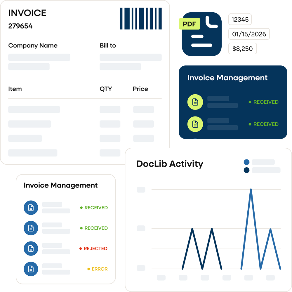 DocLib Capture and process supplier invoices automatically