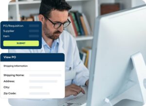 Three-way matching for Medical Device & Life Sciences — widget examples